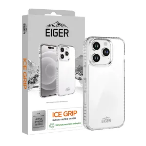 Eiger Ice Grip Case for Apple iPhone 16 Pro in Clear