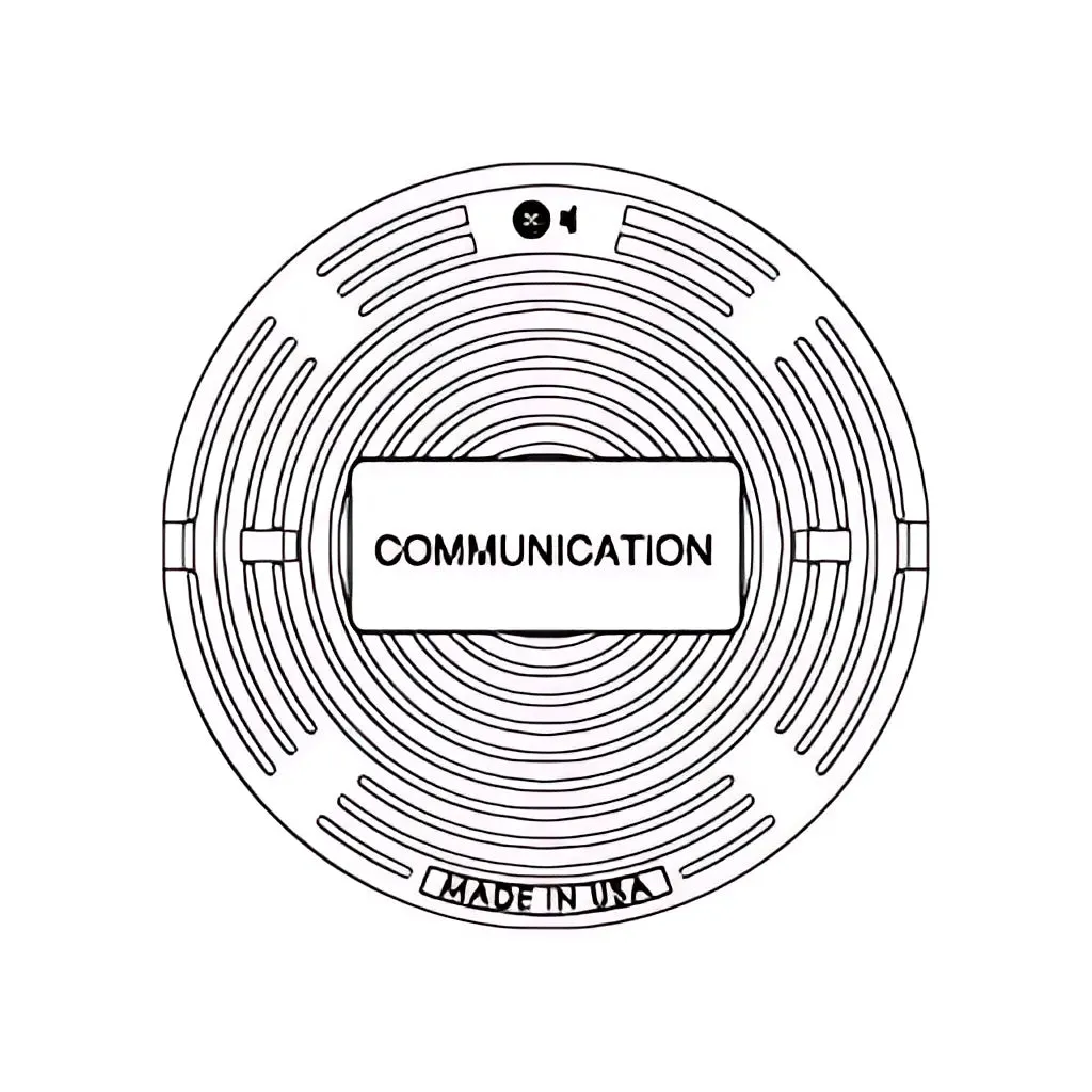 EJ V1418-1 6"H Manhole Assembly with Mud Ring Sewer