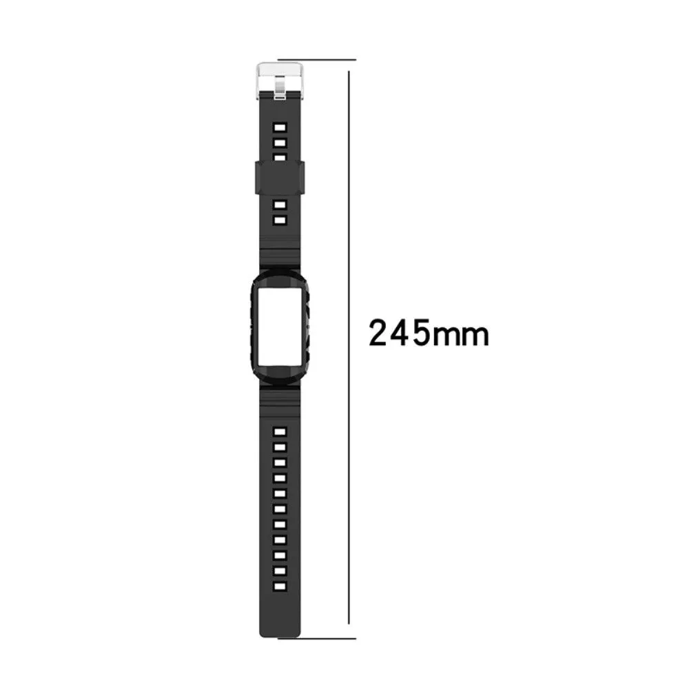 Fitbit Charge 5 / 4 / 3 integrated TPU cover   watch strap - White