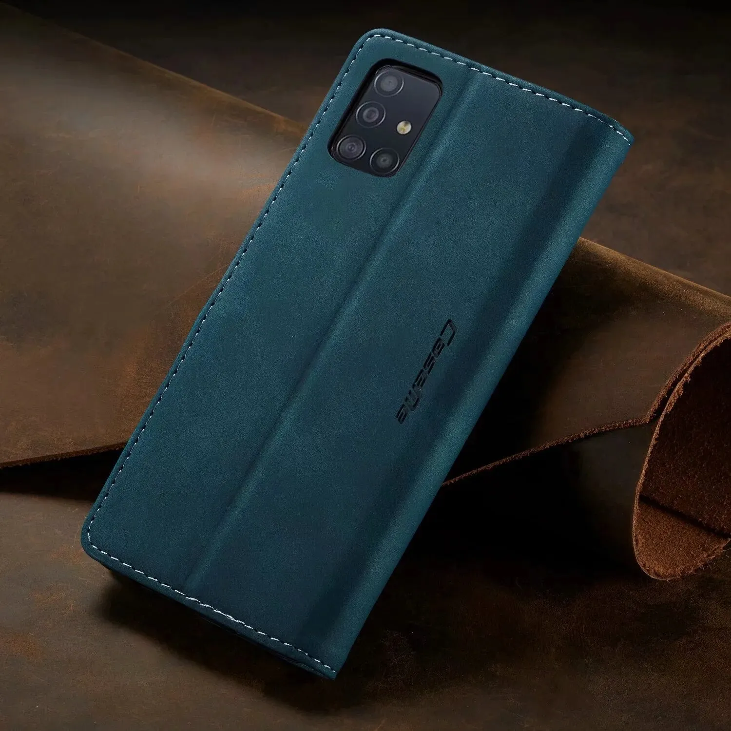 Flip Leather Wallet Case for Samsung S Series