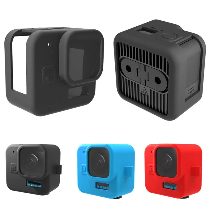 For Gopro Hero11 Black Mini Silicone Protective Case Sports Camera Accessories(Black)