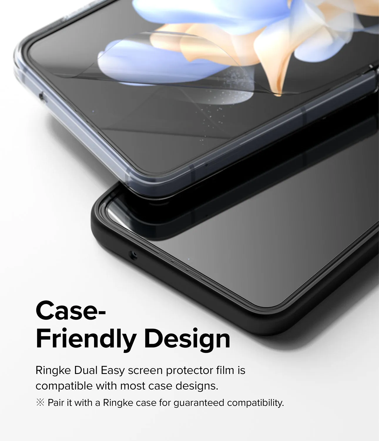 Galaxy Z Flip 4 Screen Protector | Dual Easy Film