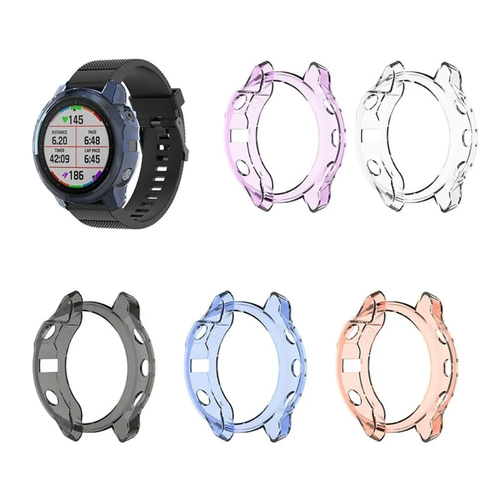 Garmin Fenix 6S / 6S Pro transparent cover - Blue