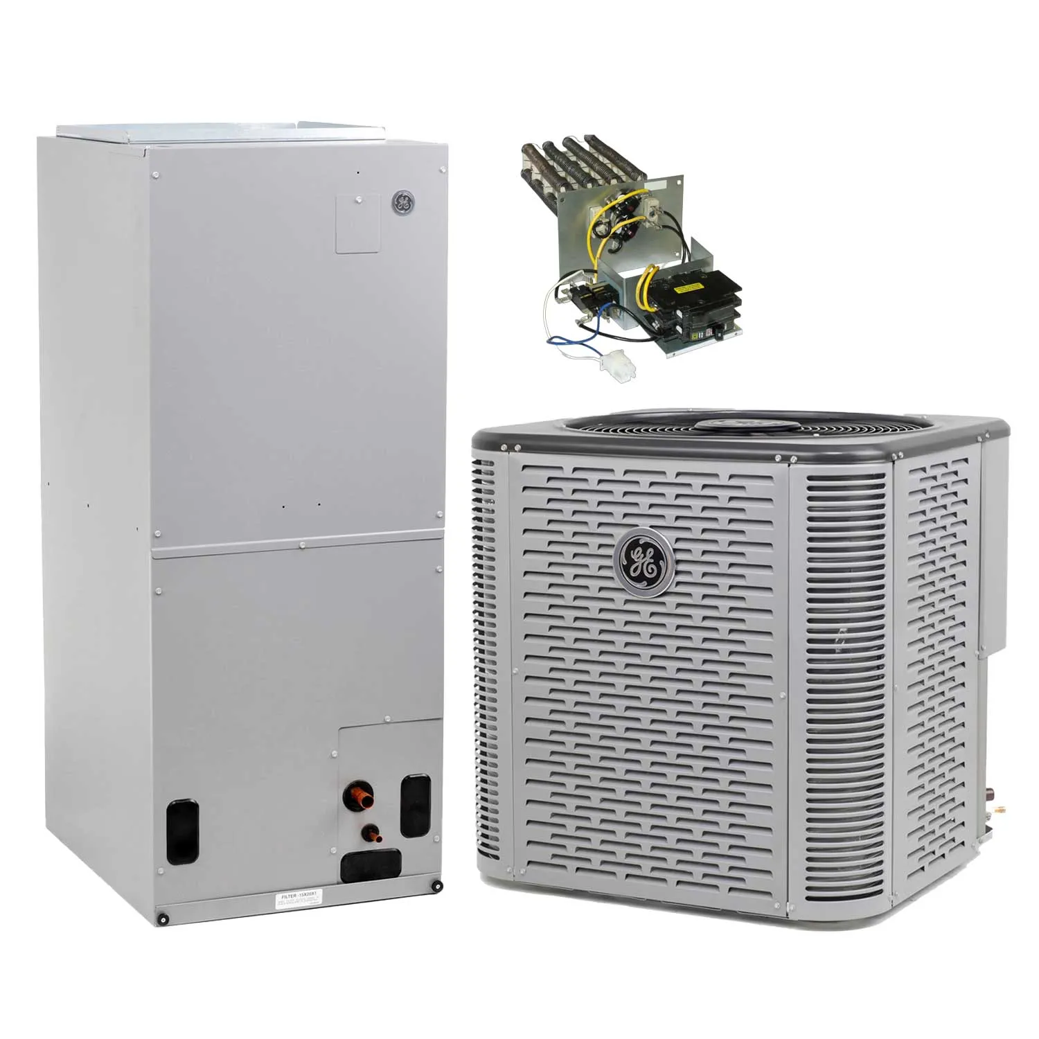 General Electric 3.5 Ton 14.4 SEER2 Single Stage PSC Multi-Position Heat Pump Split System R-410A