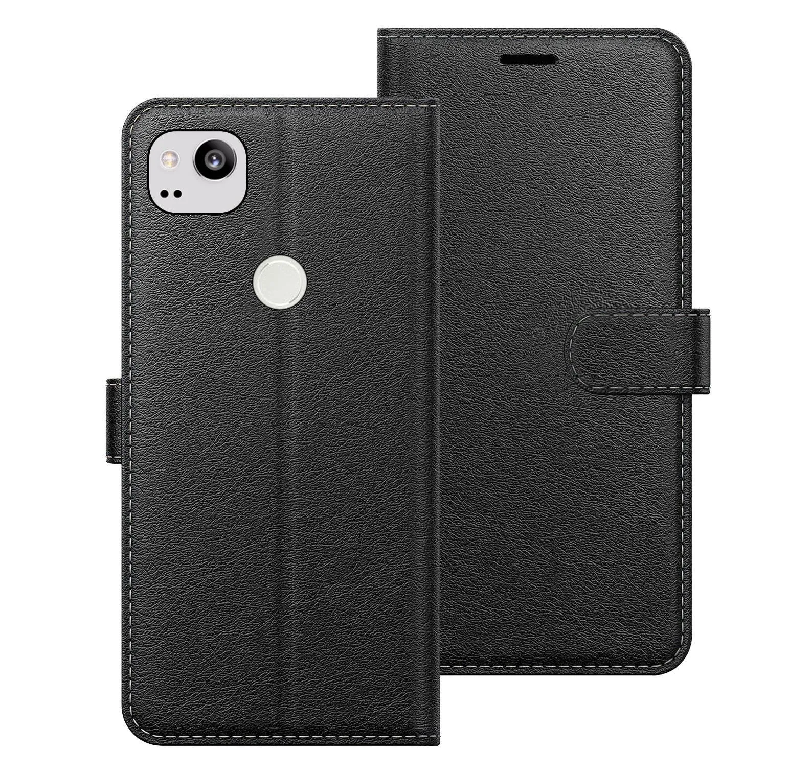 Google Pixel 2 Flip Folio Book Wallet Case