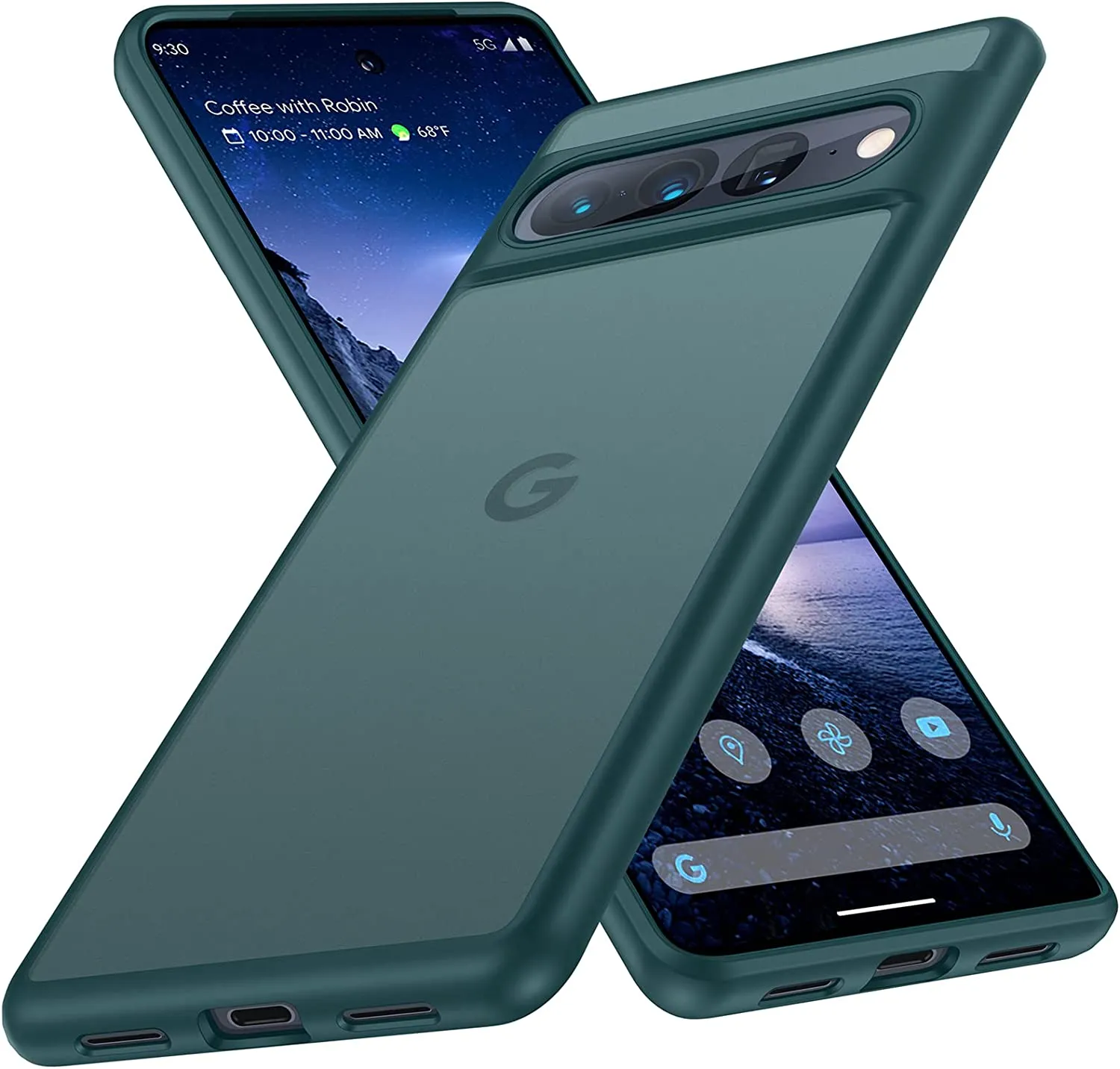 Google Pixel 7 Pro Clear Shockproof Bumper Case