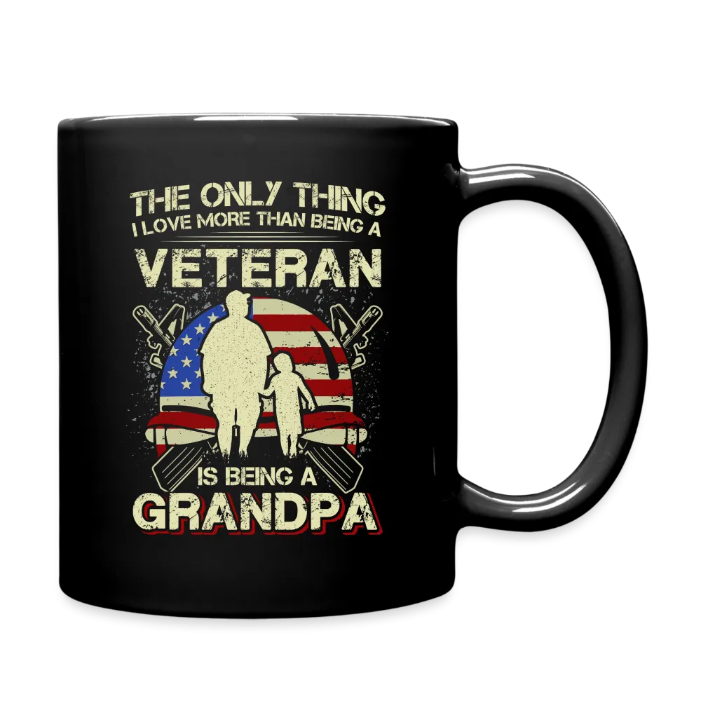 Grandpa Veteran Coffee Mug (Two Sided Print)