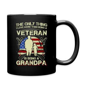 Grandpa Veteran Coffee Mug (Two Sided Print)