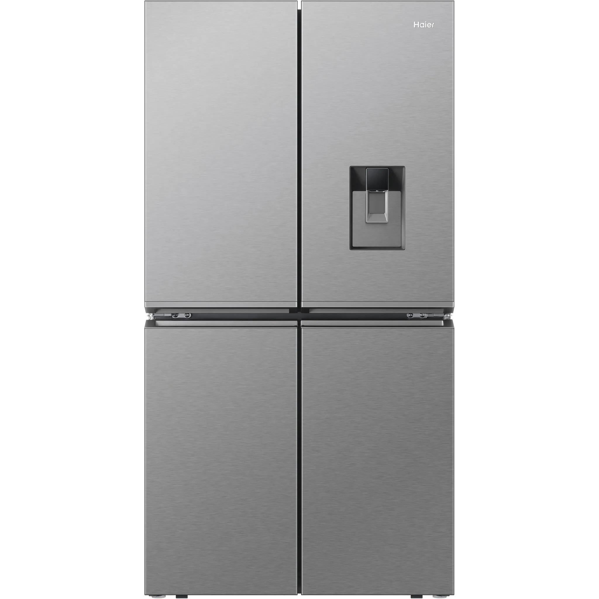 Haier HRF680YPS 623L Quad Door Fridge with Ice & Water (Satina)