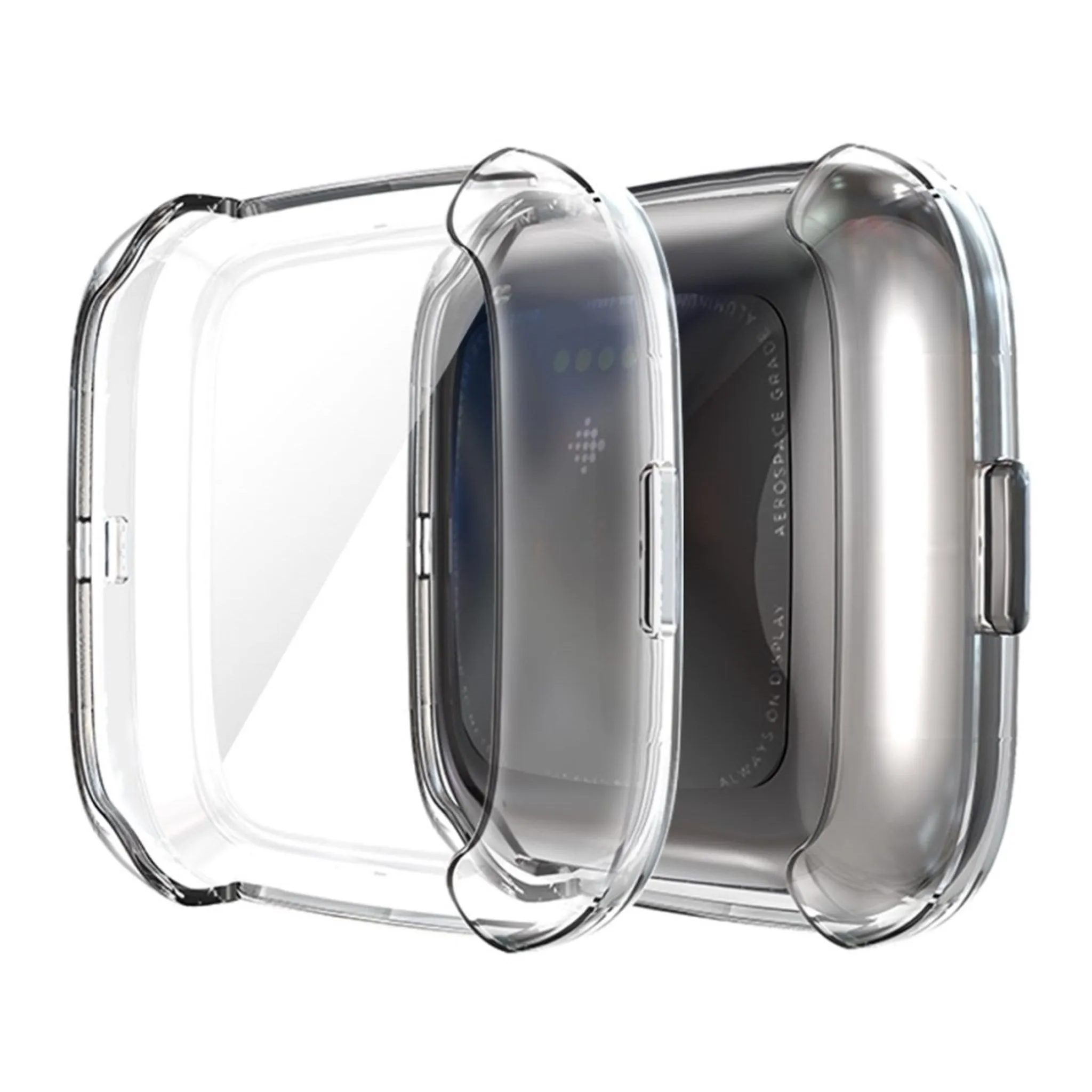 HAT PRINCE Fitbit Versa 2 electroplating case - Transparent