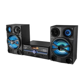 HiFi Multimedia Audio System with Bluetooth and AUX/USB/Mic Inputs -HiFi Audio System