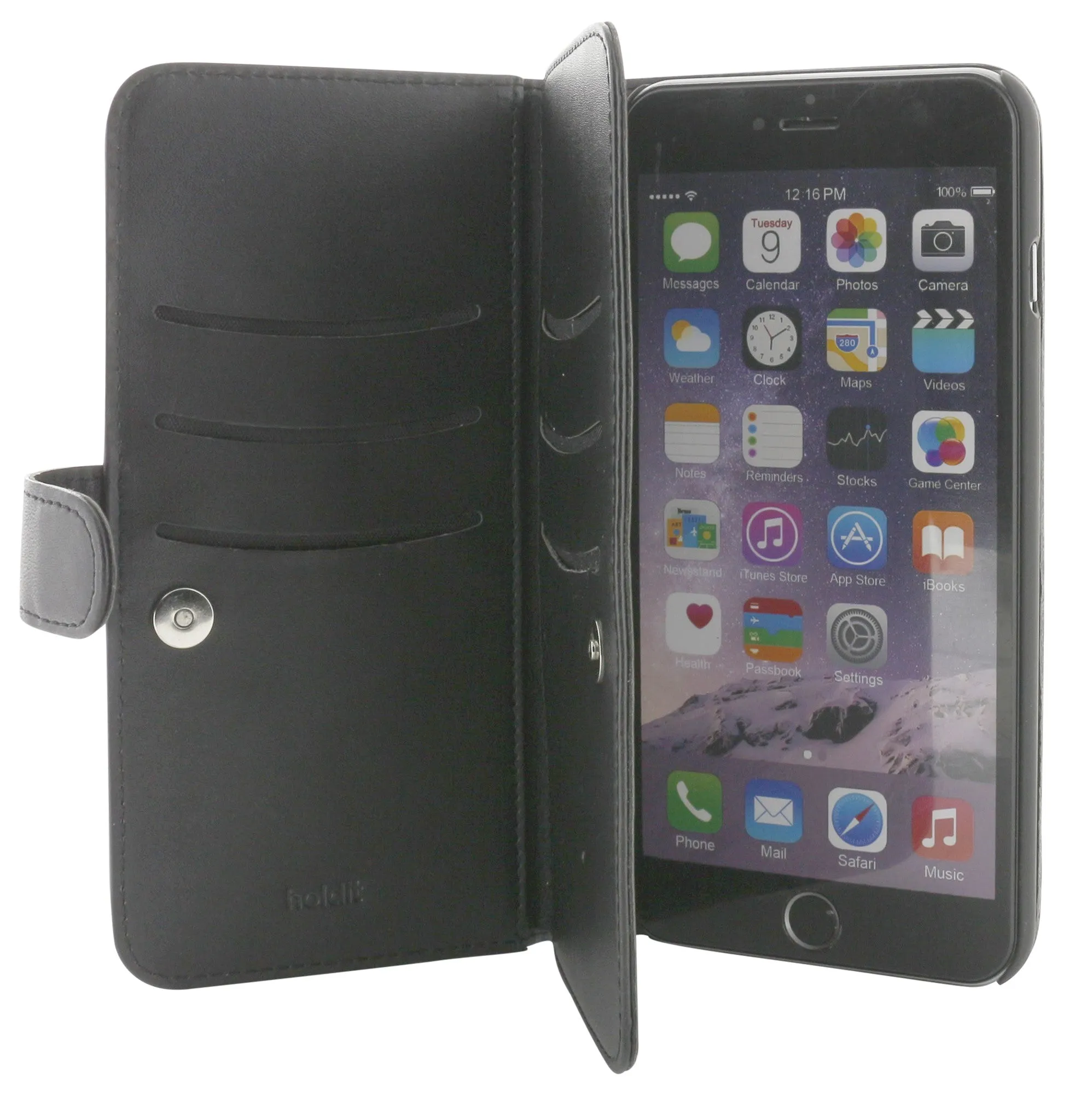 Holdit Wallet Case Extended II for iPhone 6/6S Plus (6 Card Pockets)