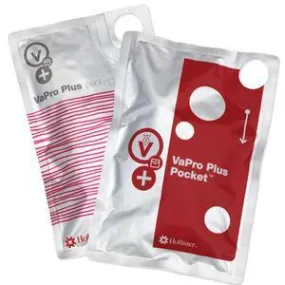 Hollister VaPro Plus Pocket Touch Free Hydrophilic Intermittent Catheter 14Fr, 8"