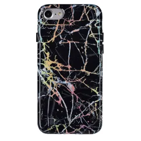 Holo Black Marble iPhone Case