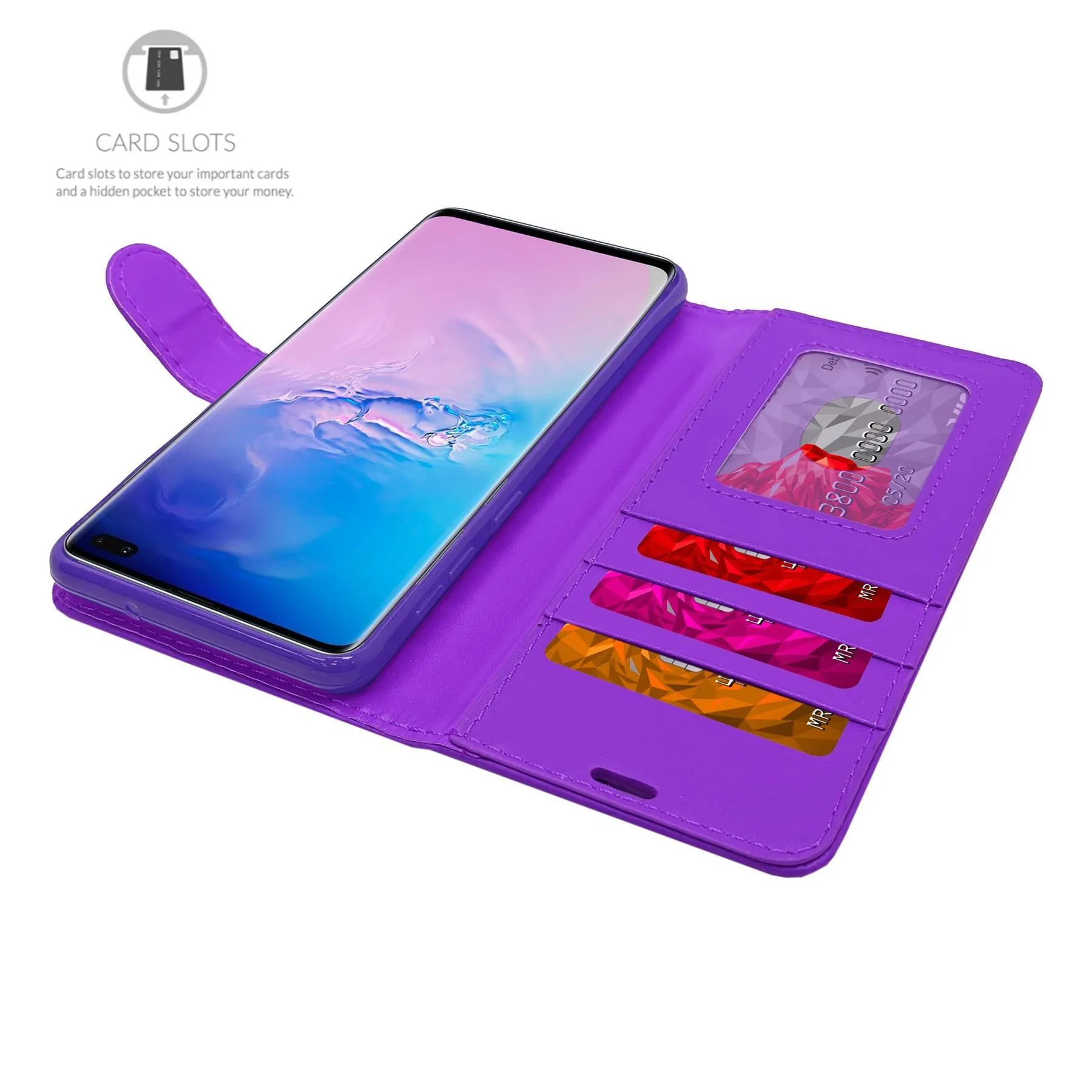 Honor 10 Flip Folio Book Wallet Case