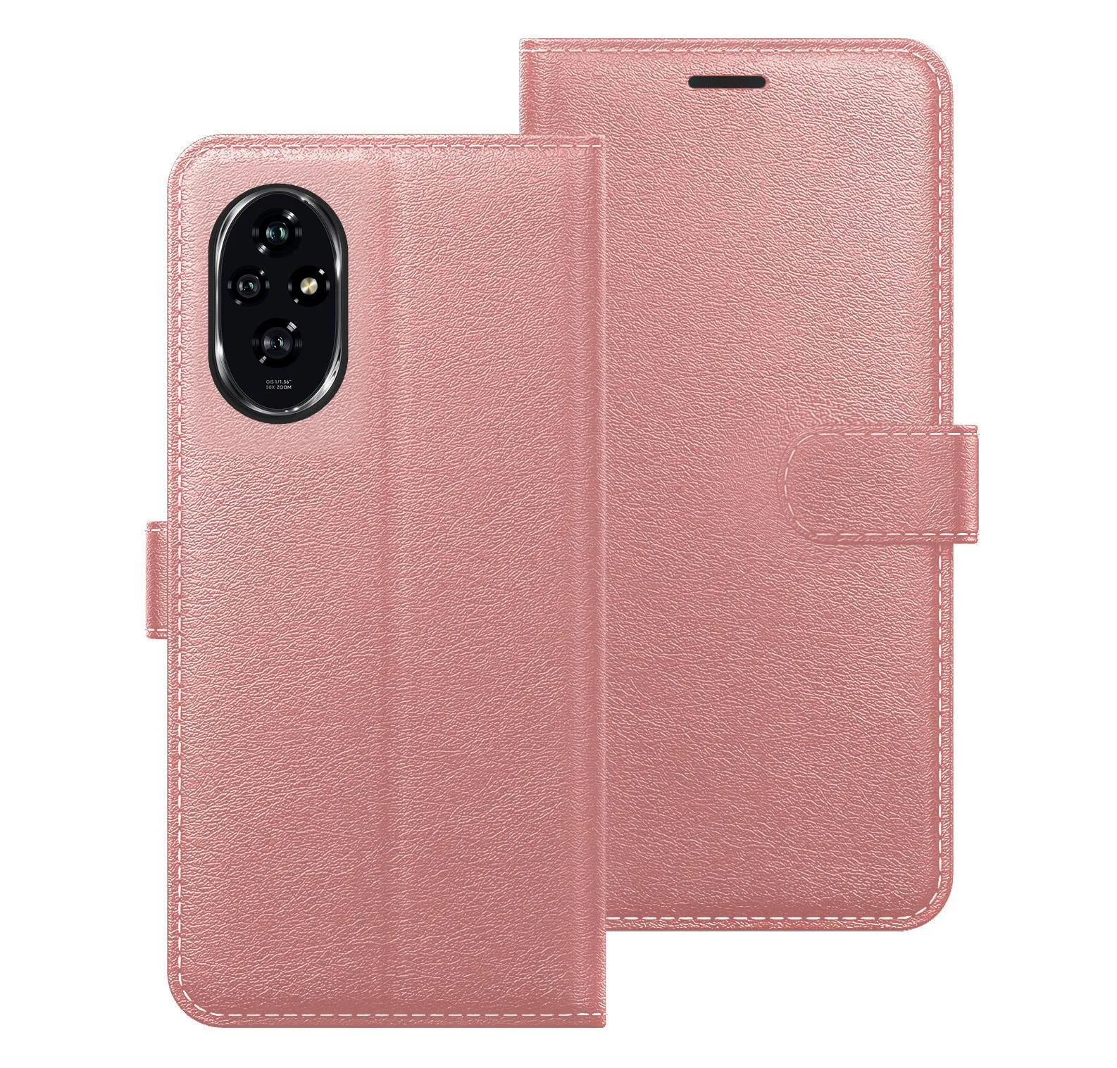 Honor 200 Pro Case Cover Flip Folio Leather Wallet Credit Card Slot