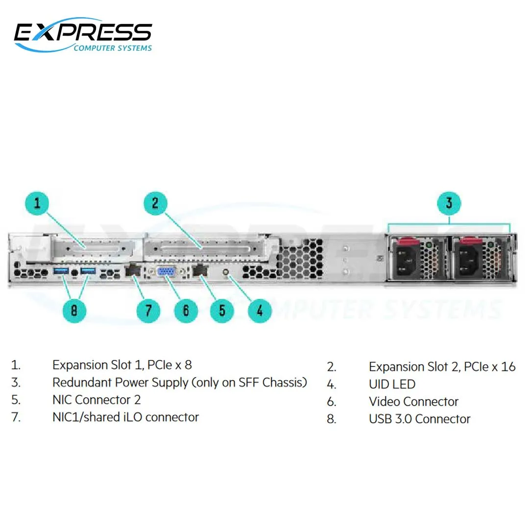 HPE ProLiant DL20 Gen9 4SFF Server Chassis | 819786-B21