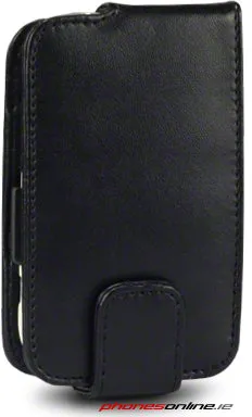 HTC Wildfire S Flip Case Black