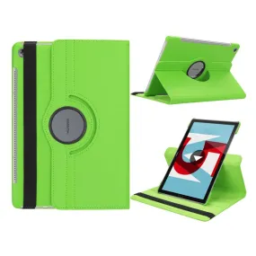 Huawei MediaPad M5 10 litchi grain PU leather flip case - Green