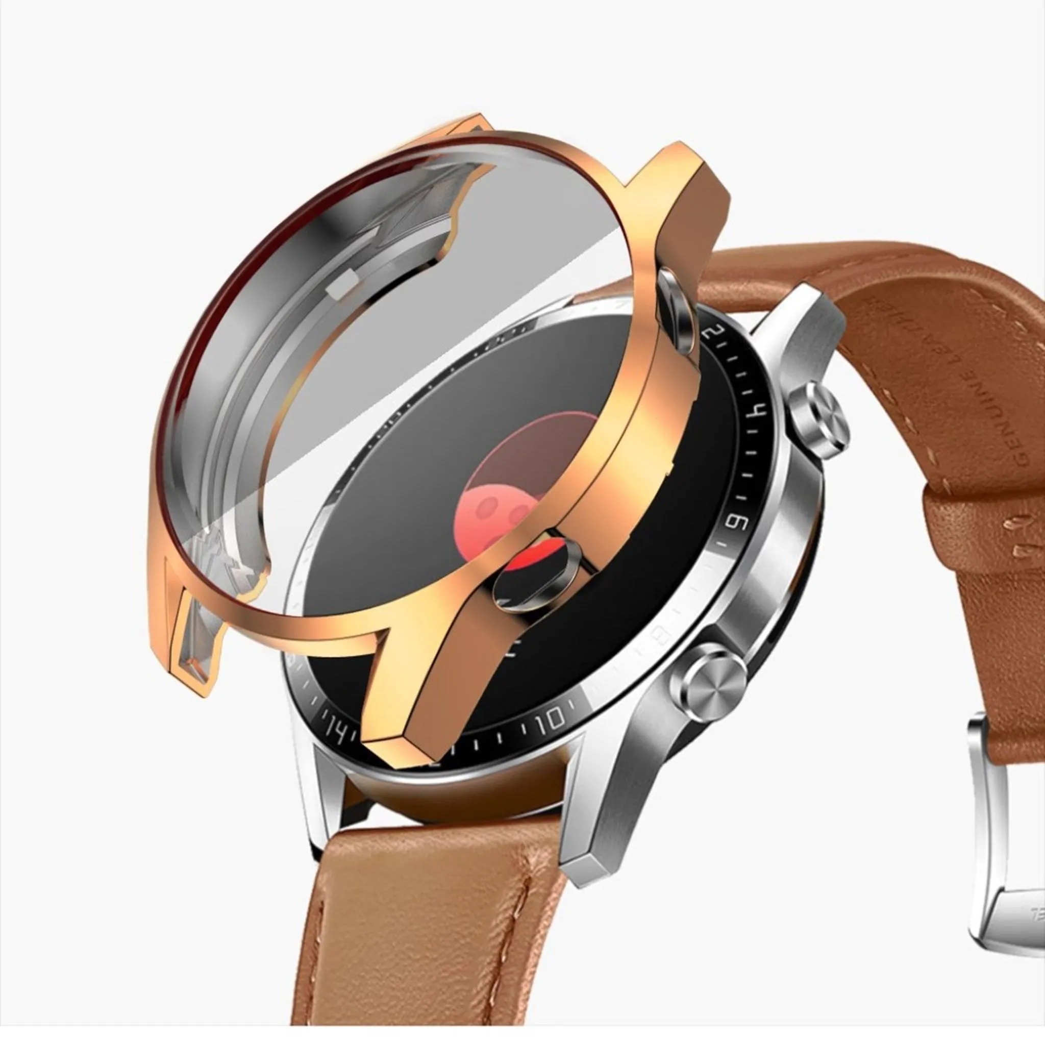 Huawei Watch GT 2 46mm electroplated case - Rose Gold