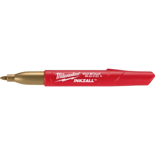 Inkzall Fine Point Metallic Marker - Gold 2 Pack