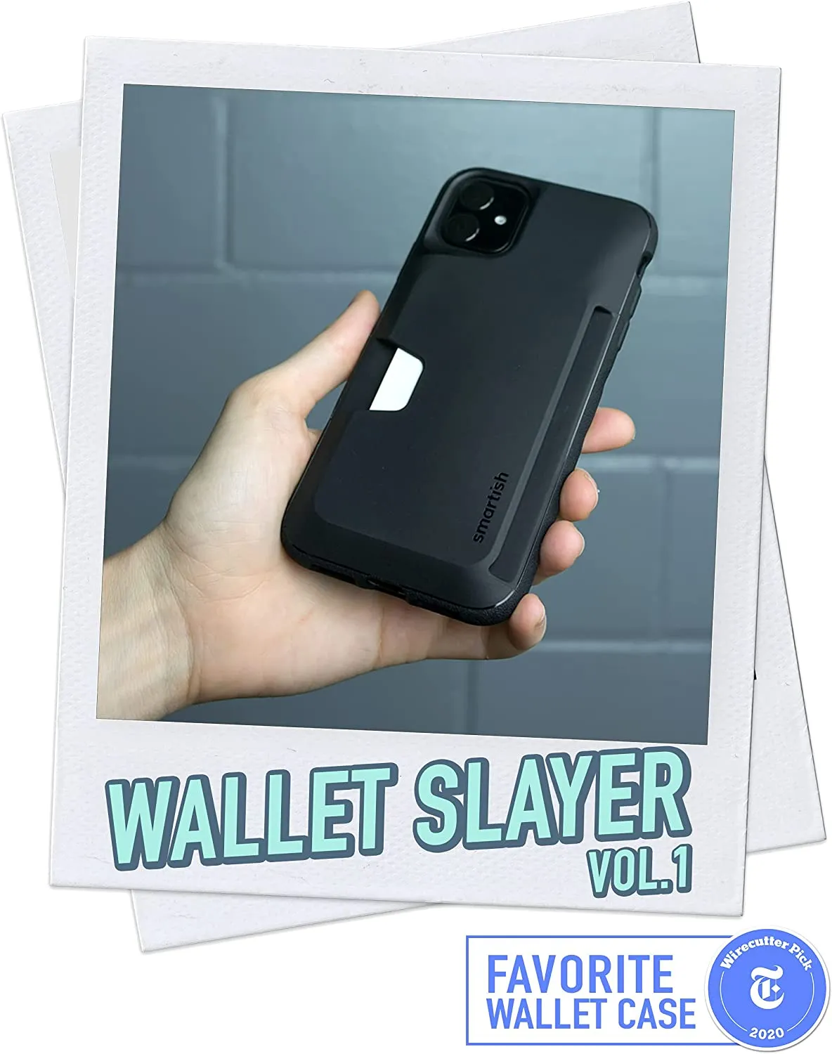 iPhone 11 Wallet Case - Wallet Slayer Vol Black Tie Affair