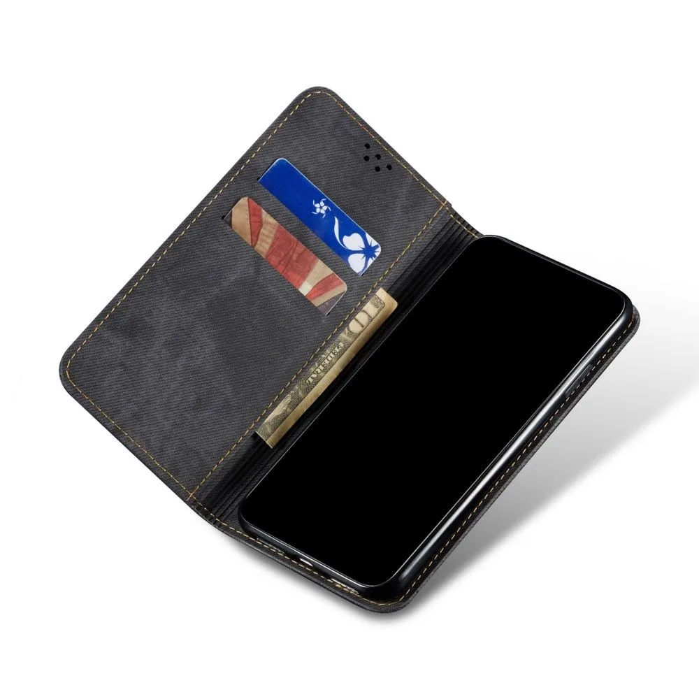 Jeans Google Pixel 6 Pro Flip case - Black