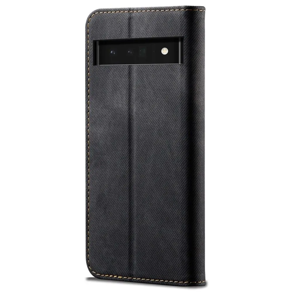 Jeans Google Pixel 6 Pro Flip case - Black