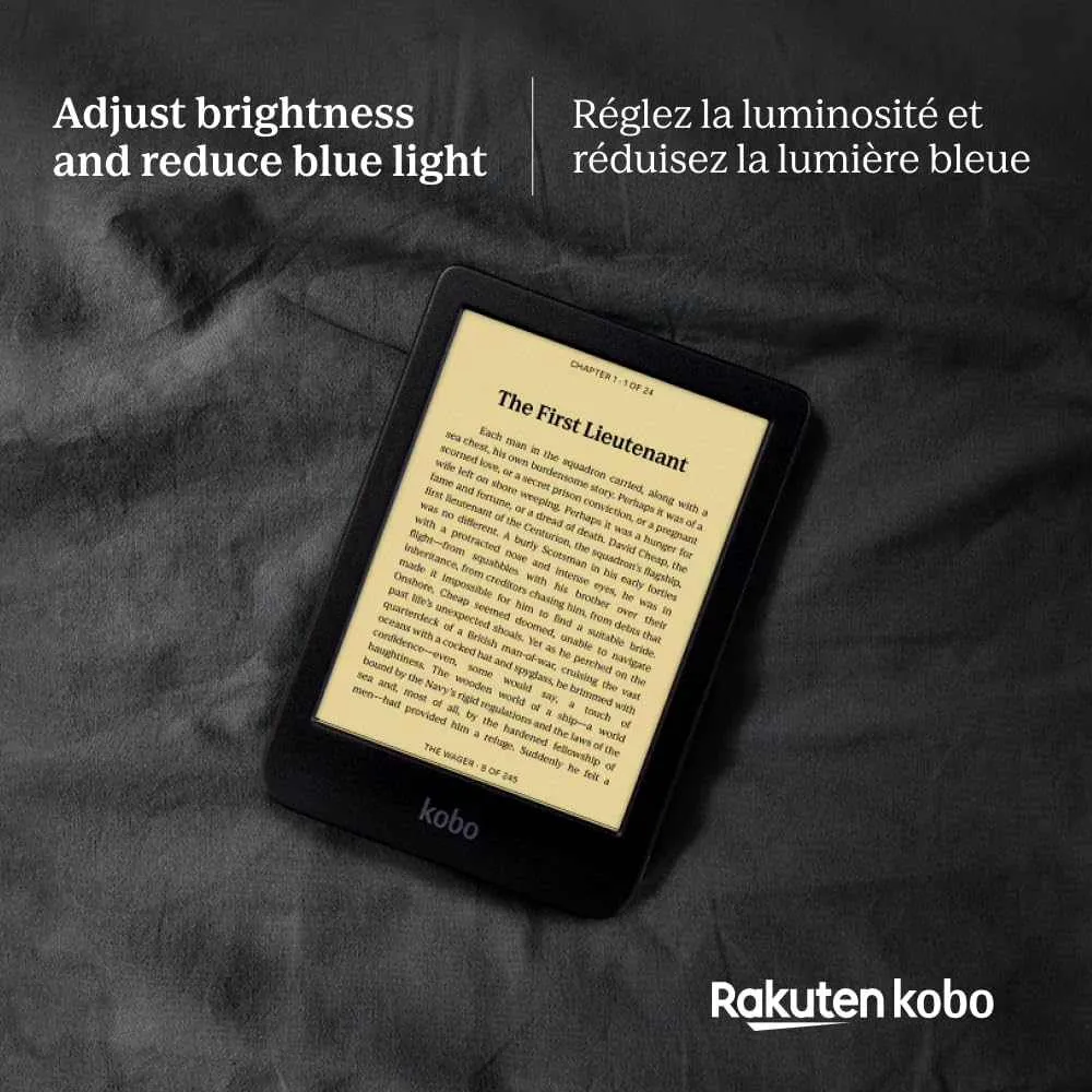 Kobo Clara BW | eReader | 6” Glare-Free Touchscreen.