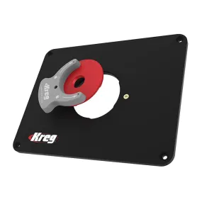 Kreg | Router Table Insert Plate, Phenolic, Undrilled KR PRS4038