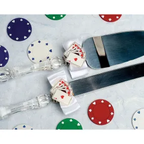 Las Vegas Wedding Cake Server Set