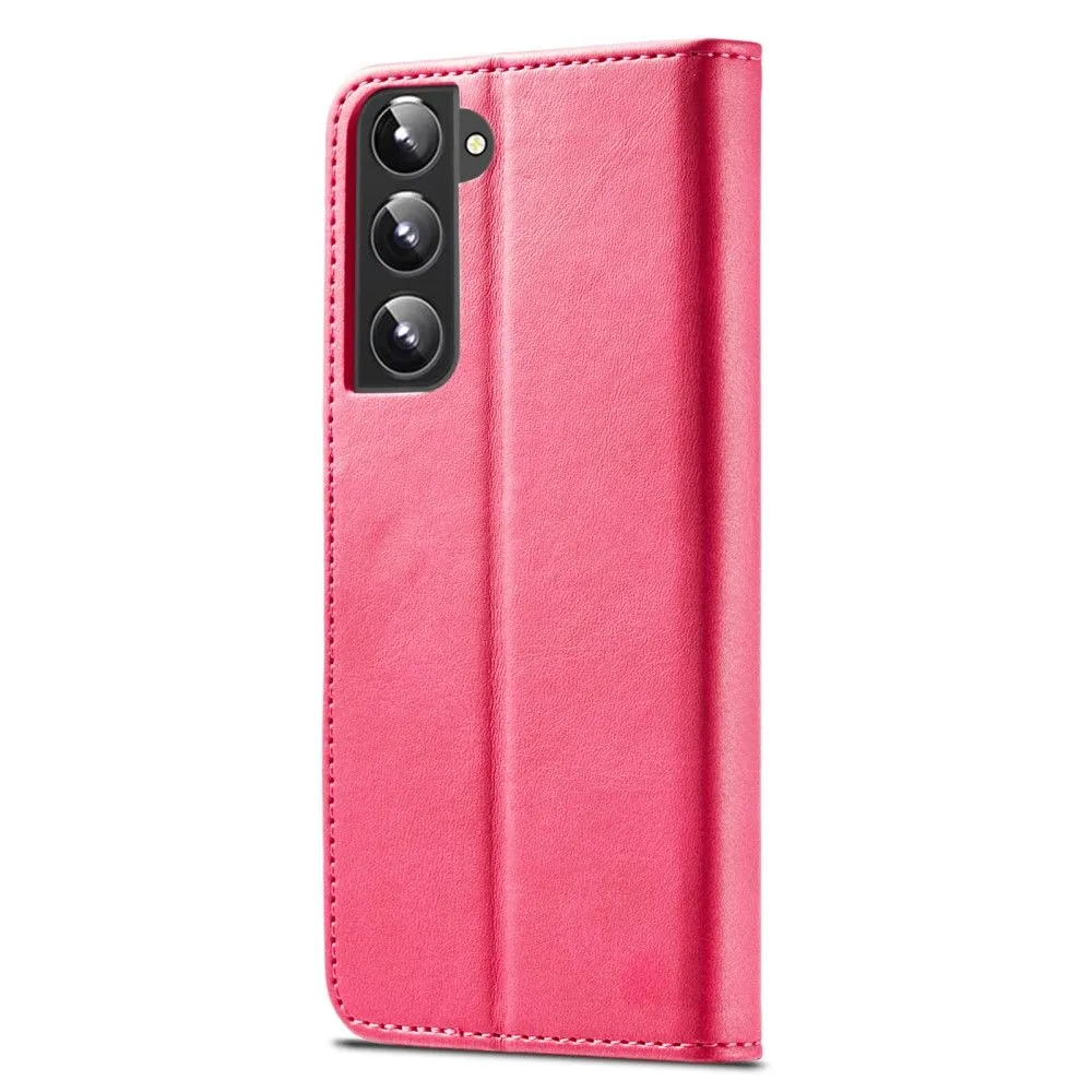 LC.IMEEKE Samsung Galaxy S22 Plus Flip Case - Red