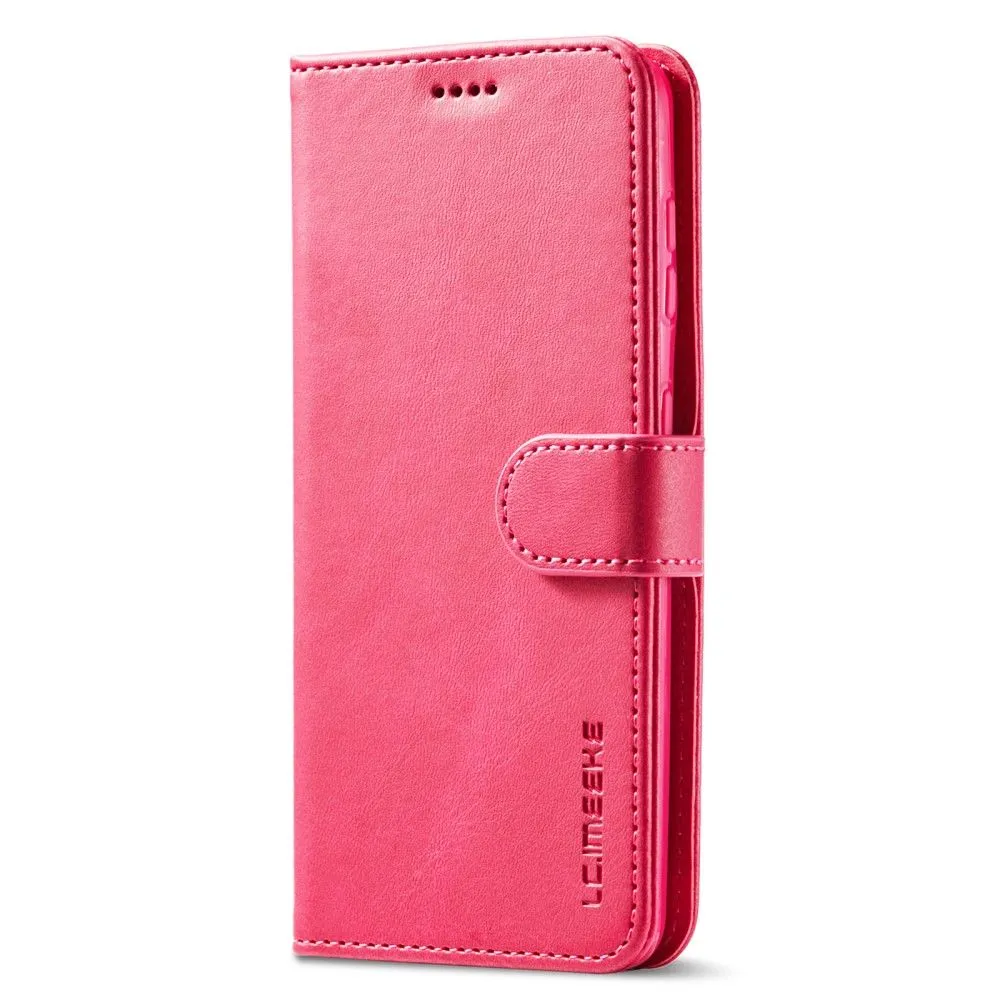 LC.IMEEKE Samsung Galaxy S22 Plus Flip Case - Red