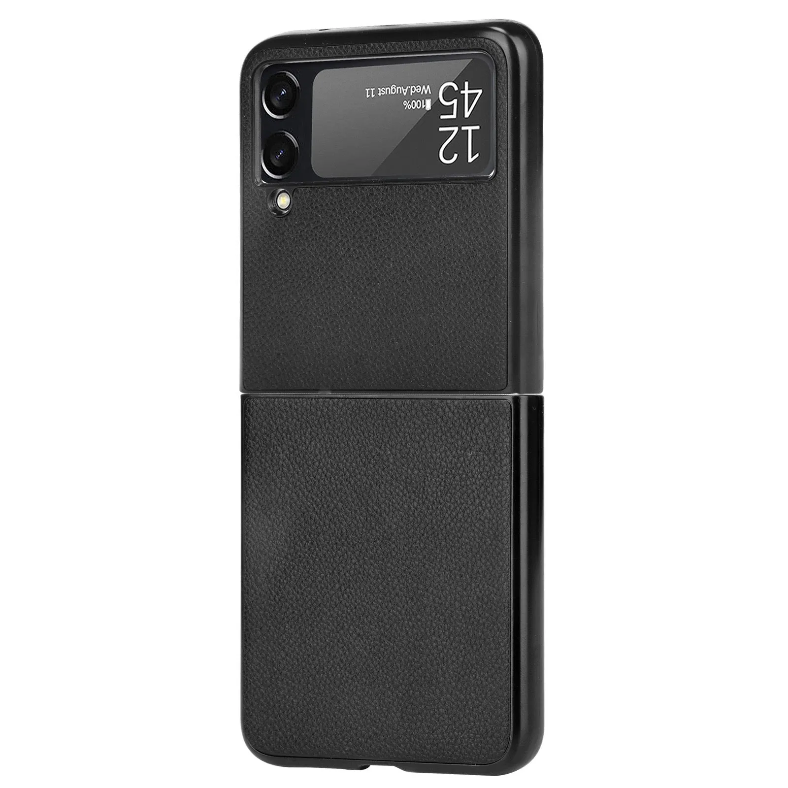 Leather Galaxy Z Flip Case