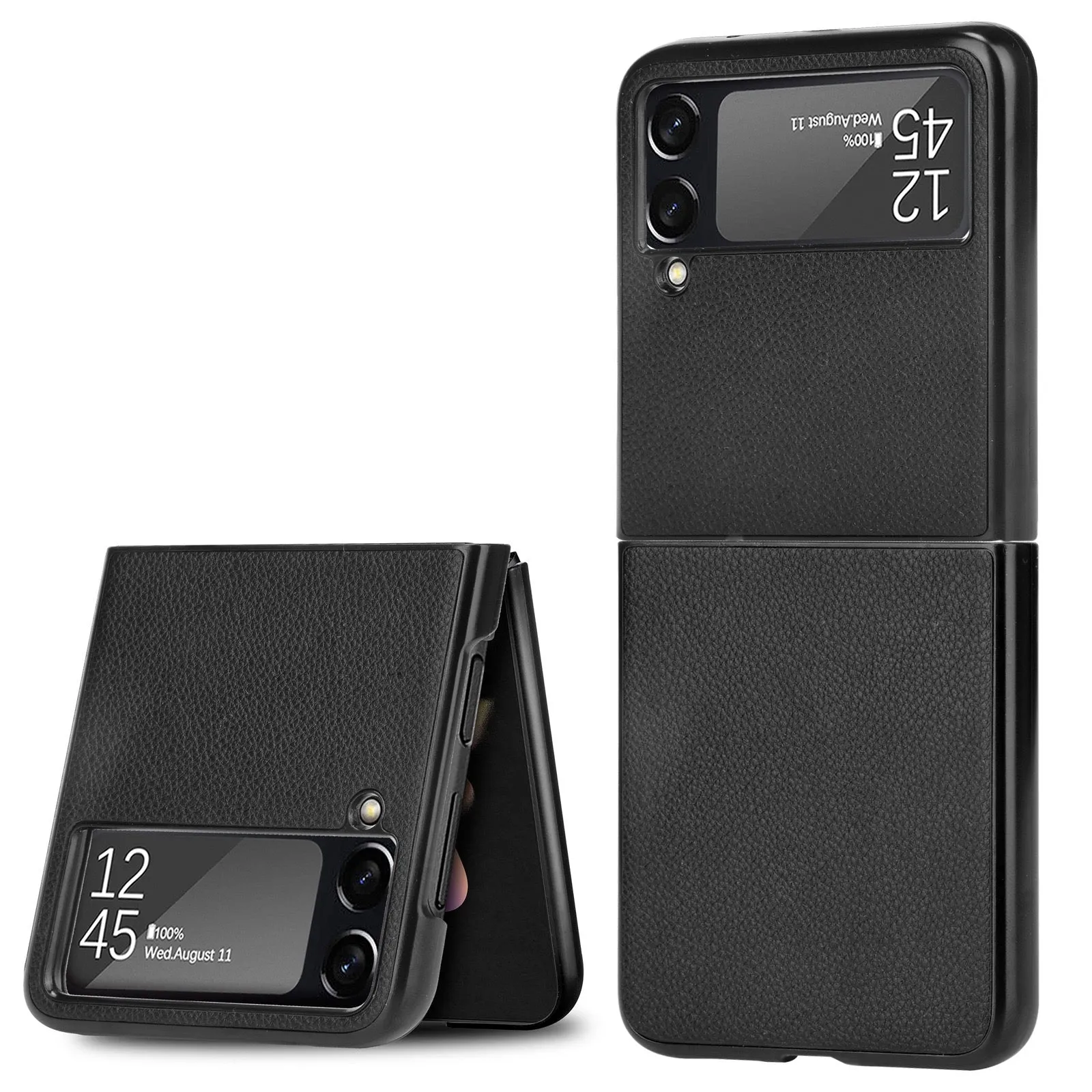 Leather Galaxy Z Flip Case