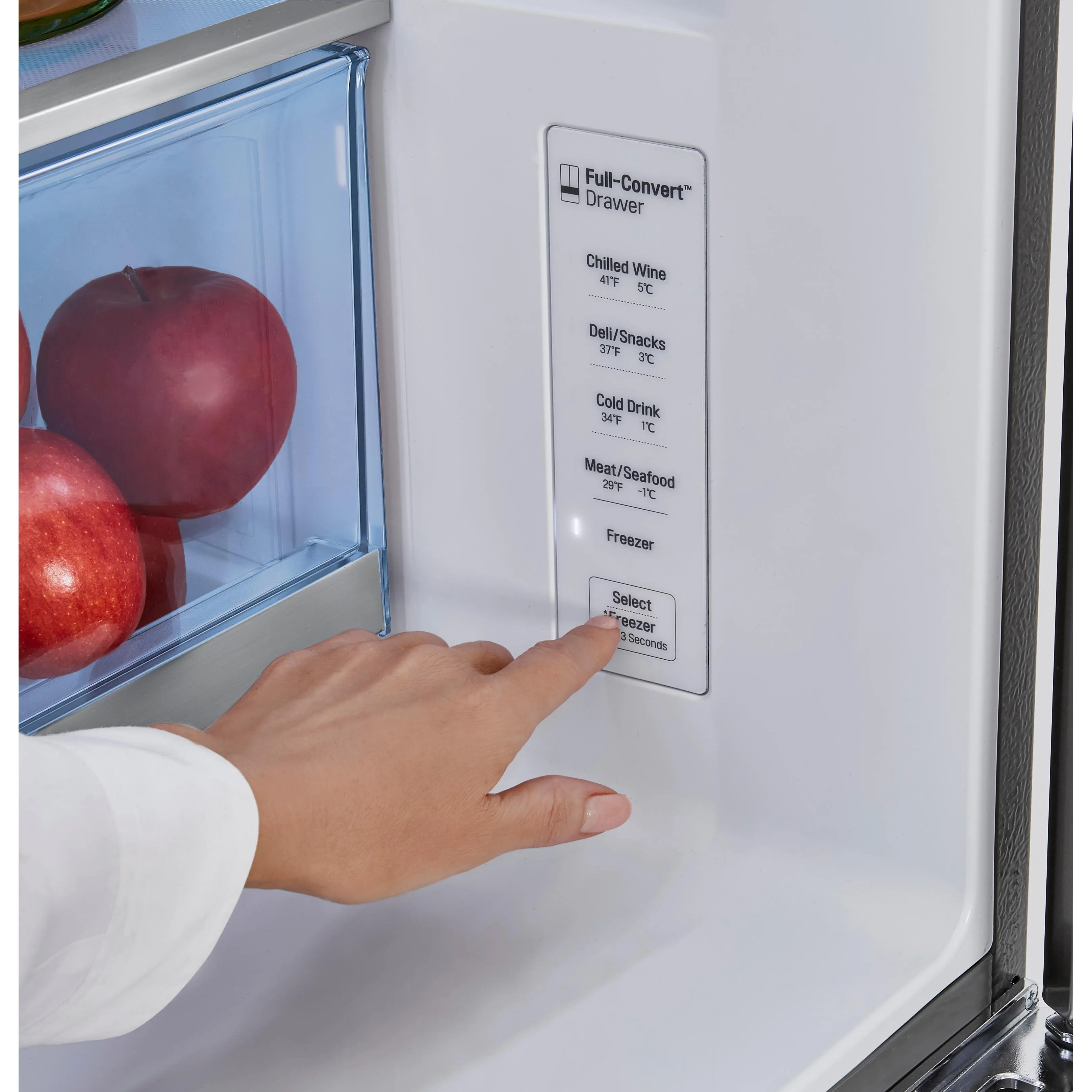 LG 30 cu. ft. French 4-Door Refrigerator with InstaView™ Door-in-Door® LRMVS3006S