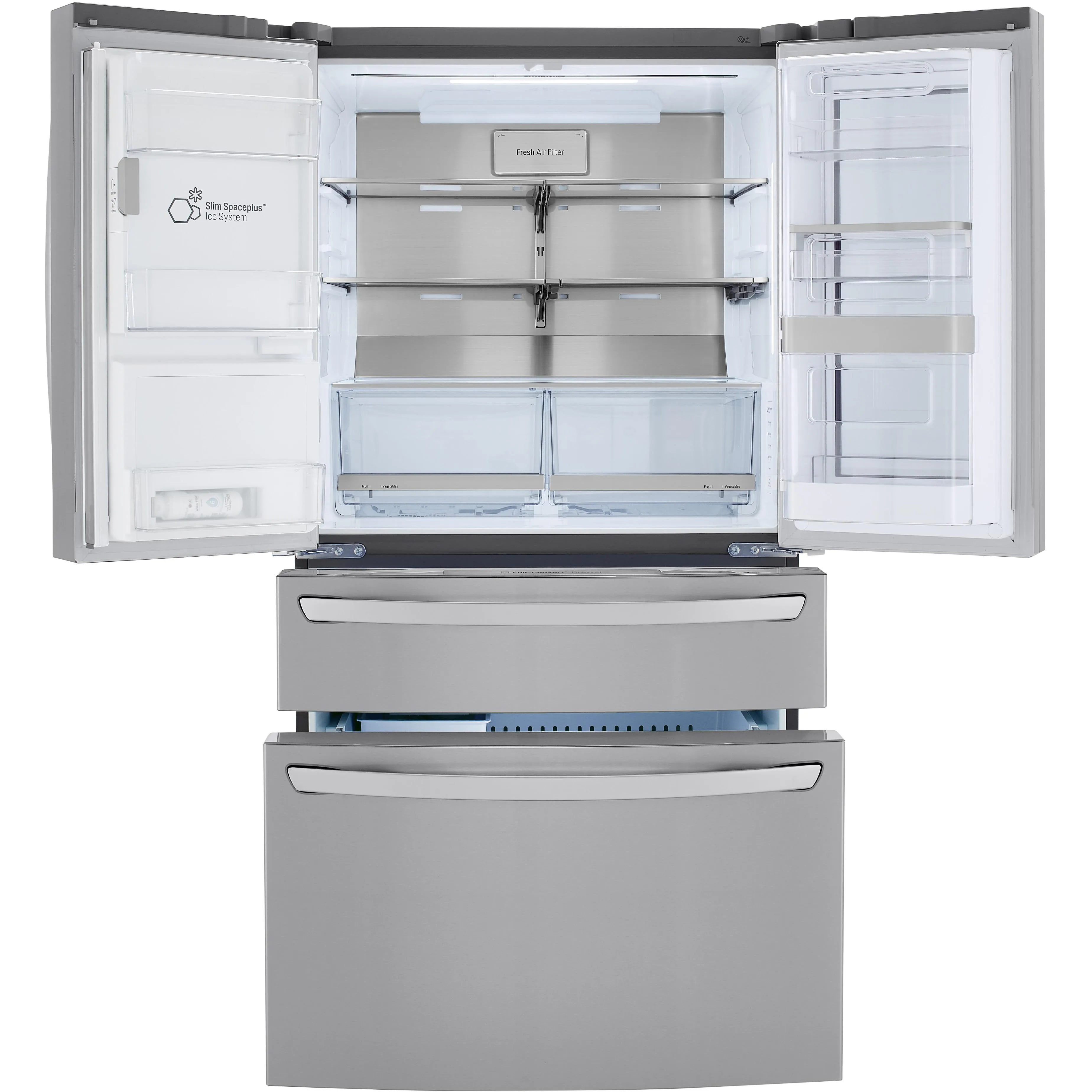 LG 30 cu. ft. French 4-Door Refrigerator with InstaView™ Door-in-Door® LRMVS3006S