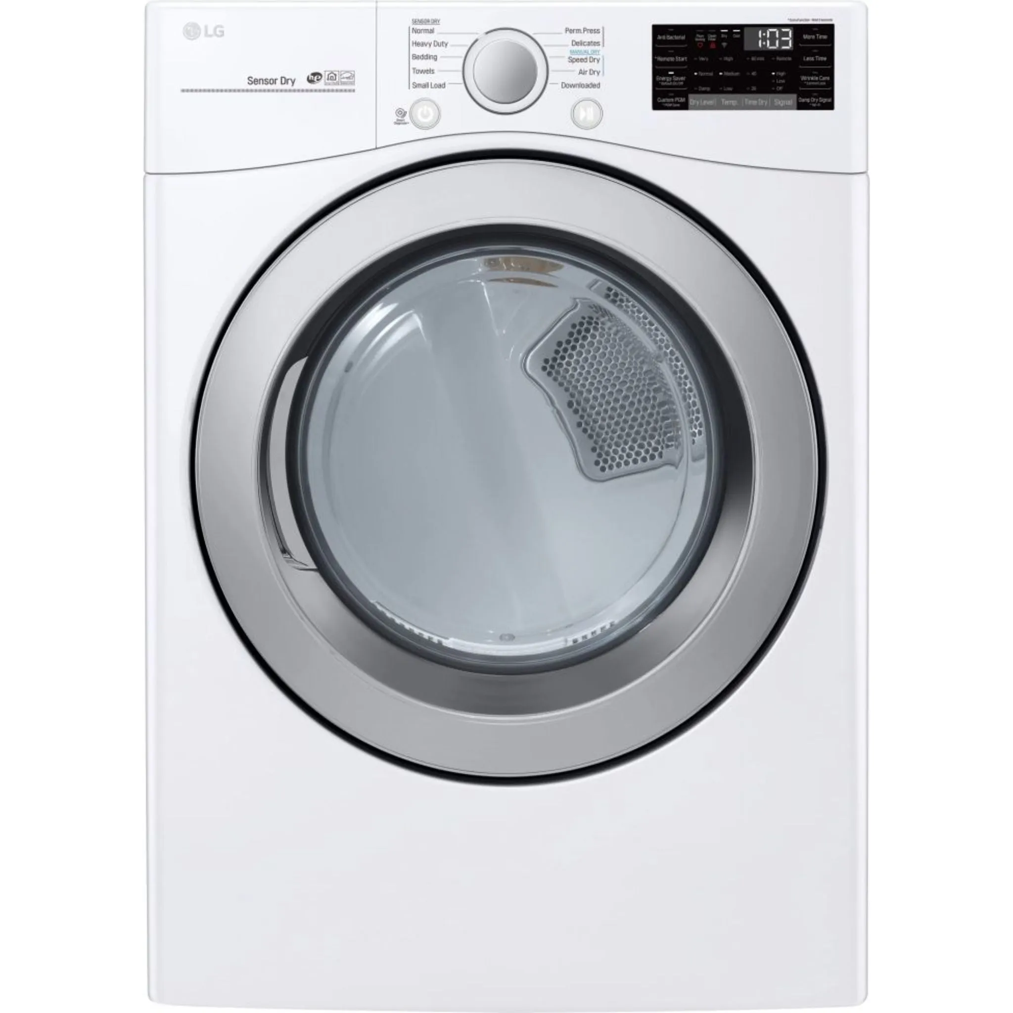 LG Gas Dryer (DLG3501W) - White