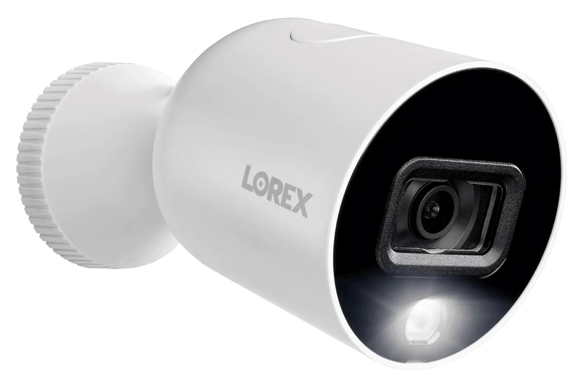 Lorex Smart Home Security Center with Six 1080p Outdoor Wi-Fi Cameras and 2K Video Doorbell