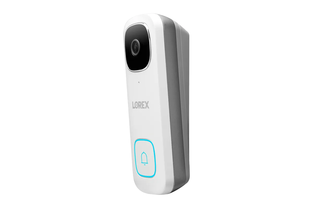 Lorex Smart Home Security Center with Six 1080p Outdoor Wi-Fi Cameras and 2K Video Doorbell