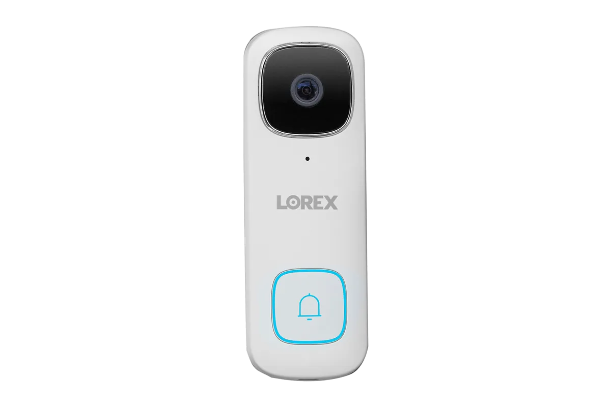 Lorex Smart Home Security Center with Six 1080p Outdoor Wi-Fi Cameras and 2K Video Doorbell