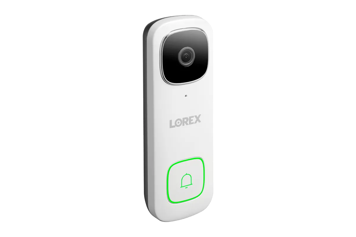 Lorex Smart Home Security Center with Six 1080p Outdoor Wi-Fi Cameras and 2K Video Doorbell