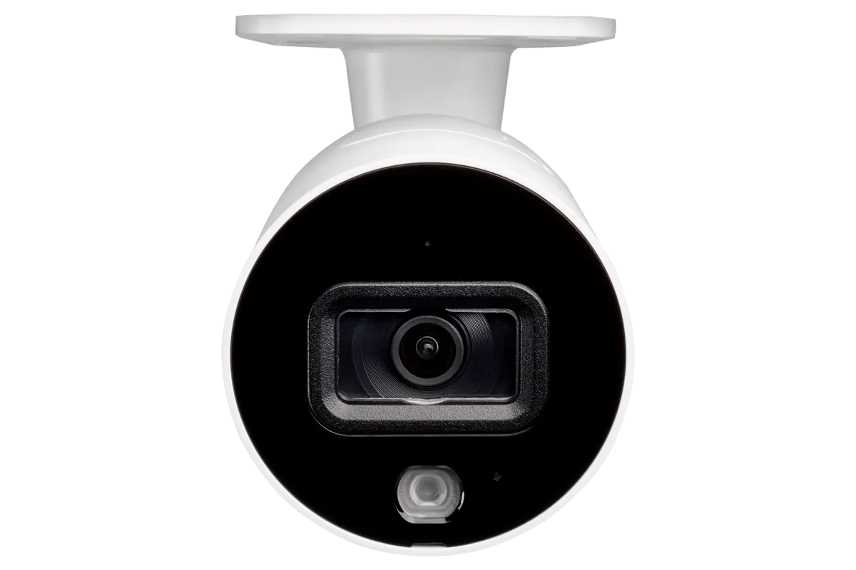 Lorex Smart Home Security Center with Six 1080p Outdoor Wi-Fi Cameras and 2K Video Doorbell