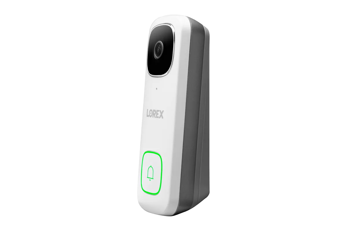 Lorex Smart Home Security Center with Six 1080p Outdoor Wi-Fi Cameras and 2K Video Doorbell