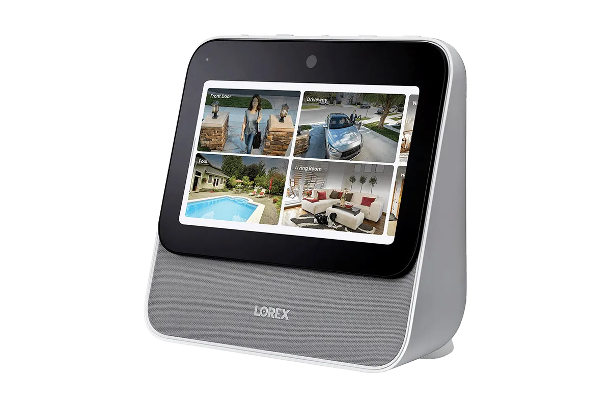 Lorex Smart Home Security Center with Six 1080p Outdoor Wi-Fi Cameras and HD Video Doorbell