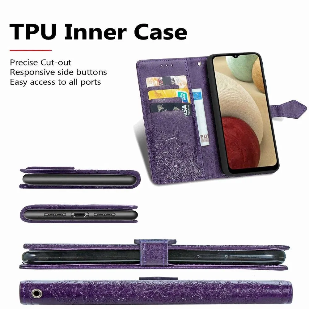 Mandala Samsung Galaxy M33 5G Flip case - Purple