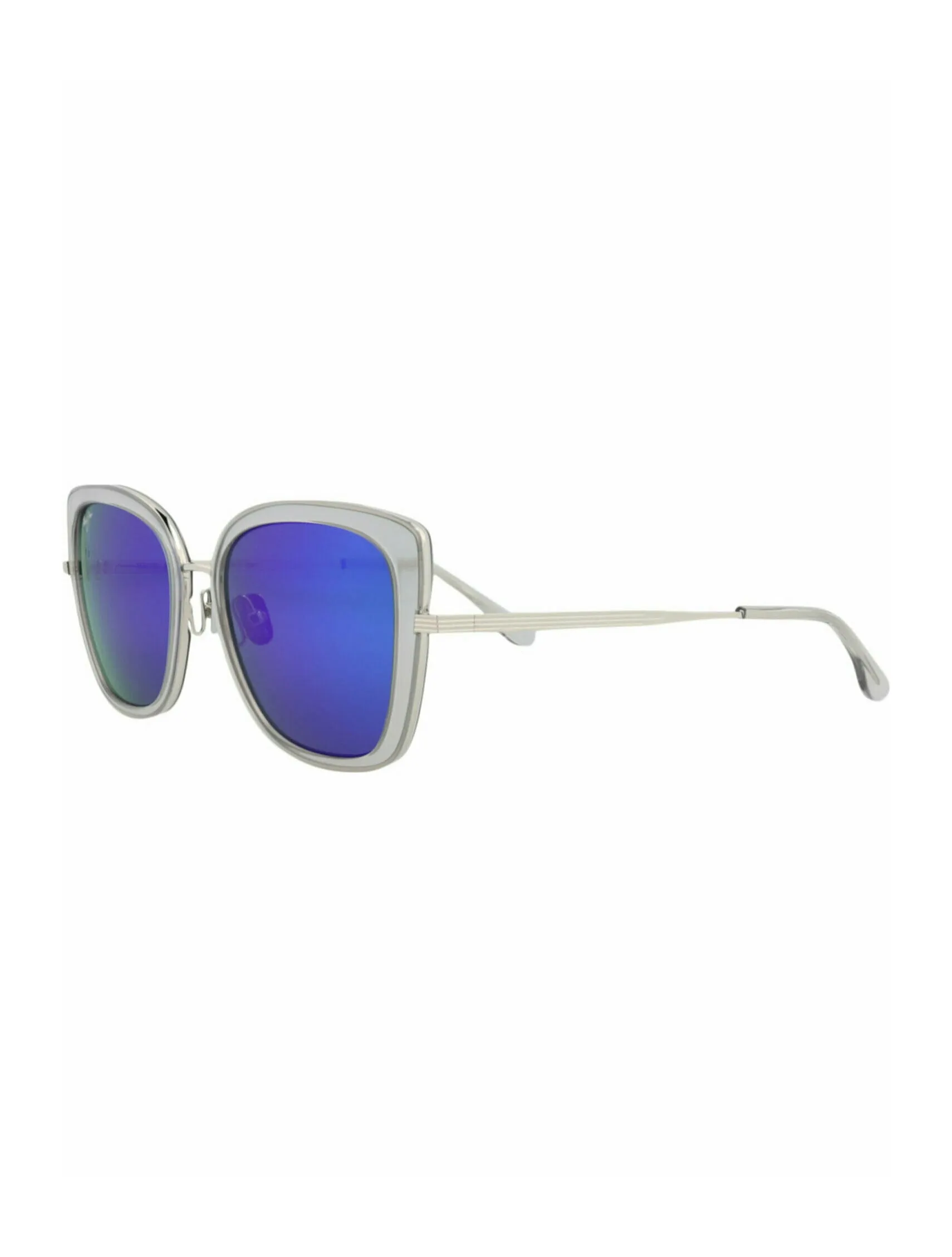 Maui Jim Cat Eye-Frame Titanium Sunglasses