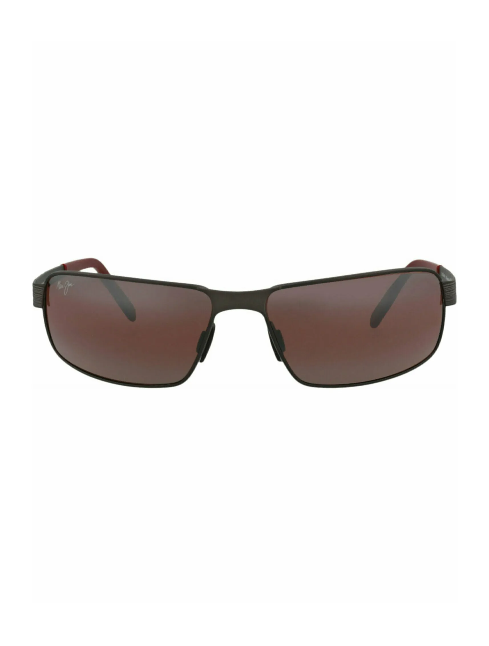 Maui Jim Square-Frame Monel Polarized Sunglasses