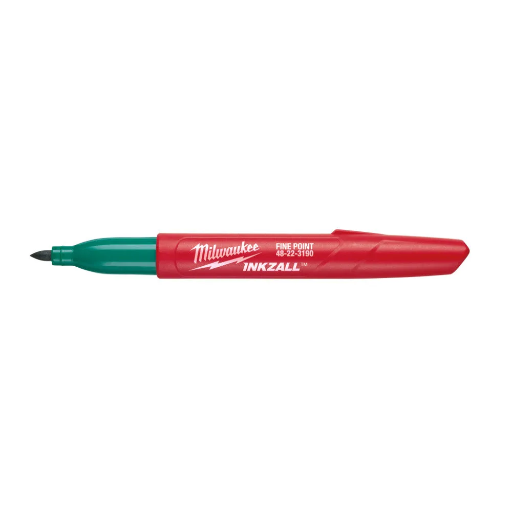 Milwaukee 48-22-3190 INKZALL Green Fine Point Markers