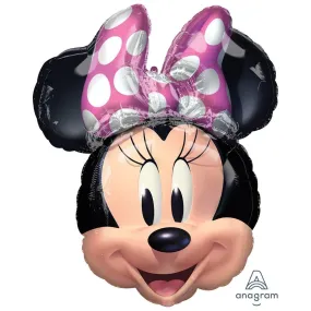 Minnie Mouse Head Supershape Balloon